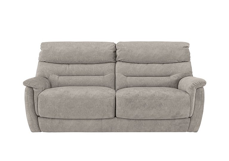 Chicago 3 Seater Fabric Sofa - Grey