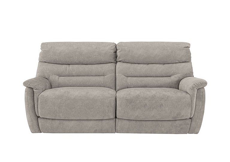 Chicago 3 Seater Fabric Power Recliner Sofa - Grey