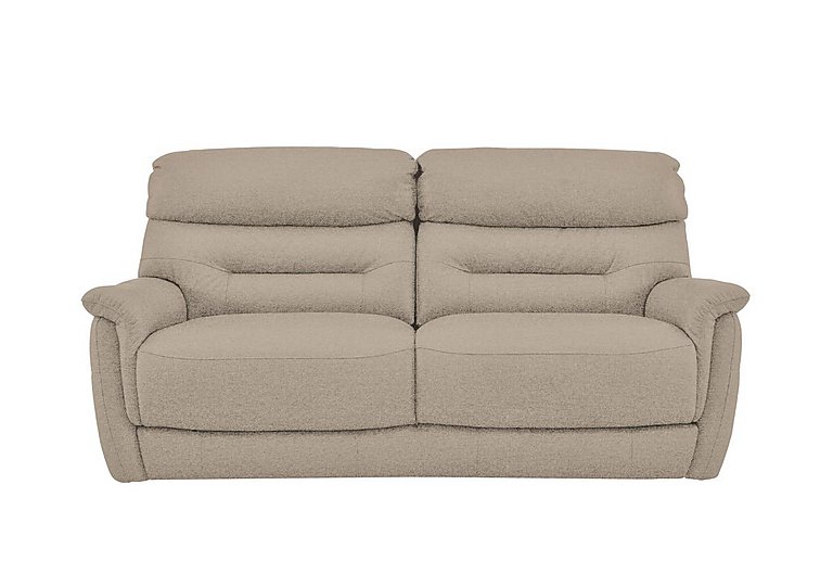 Chicago 3 Seater Fabric Sofa - R28 Beige