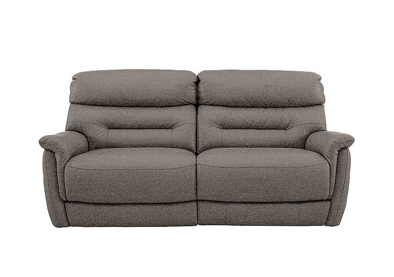 Chicago 3 Seater Fabric Power Recliner Sofa - Charcoal Grey