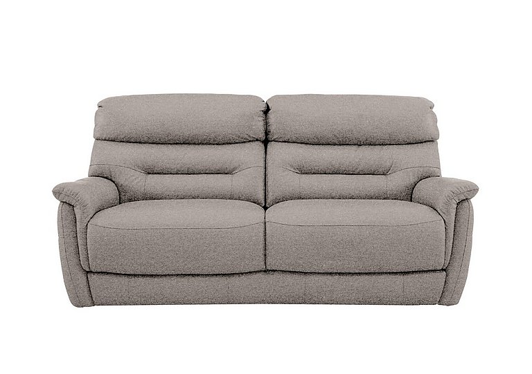 Chicago 3 Seater Fabric Sofa - Wild Dove