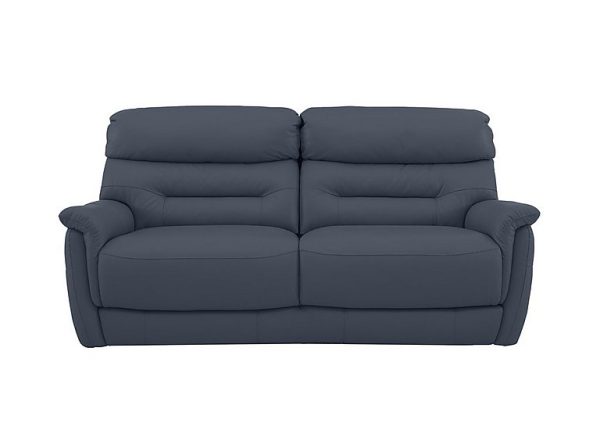 Chicago 3 Seater NC Leather Sofa  NC Ocean Blue | Bed Sava