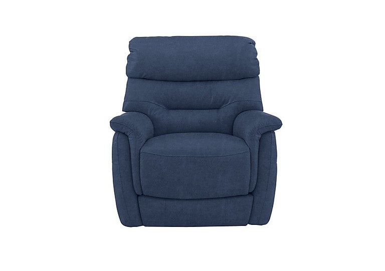 Chicago Fabric Armchair - Blue