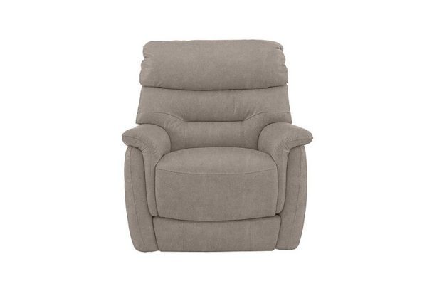 Chicago Fabric Armchair  Silver | Bed Sava