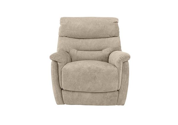 Chicago Fabric Armchair  Cream | Bed Sava