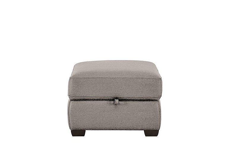 Chicago Fabric Storage Footstool - Wild Dove