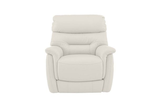 Chicago BV Leather Armchair  BV Star White | Bed Sava