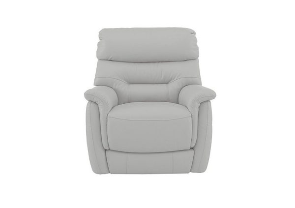 Chicago NC Leather Armchair  Grey | Bed Sava