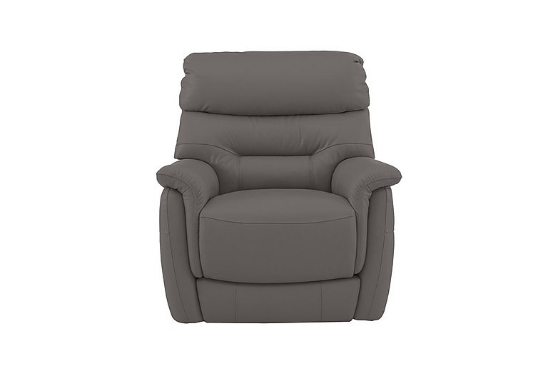 Chicago NC Leather Power Recliner Armchair - NC Elephant