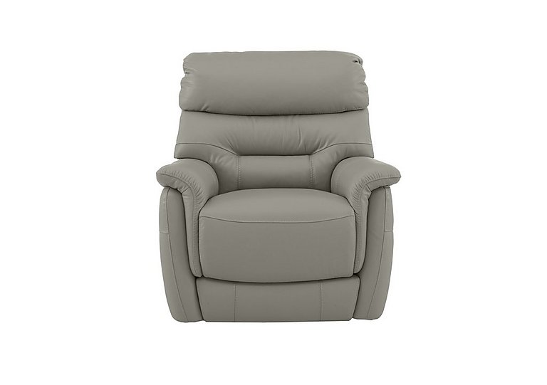 Chicago NC Leather Power Recliner Armchair - Feather