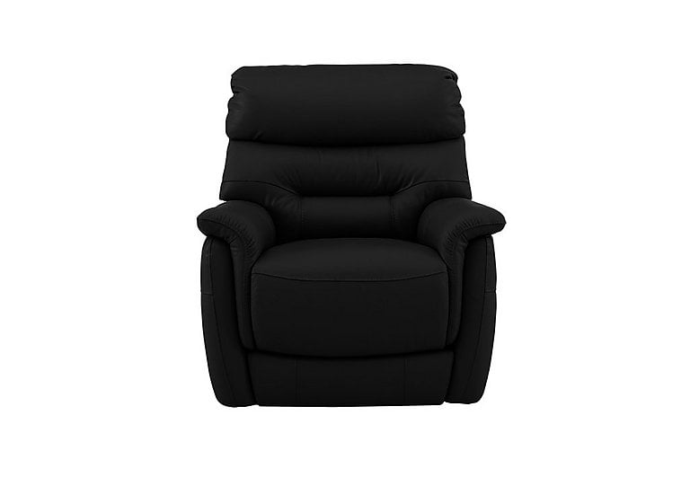 Chicago SK Leather Armchair - Black