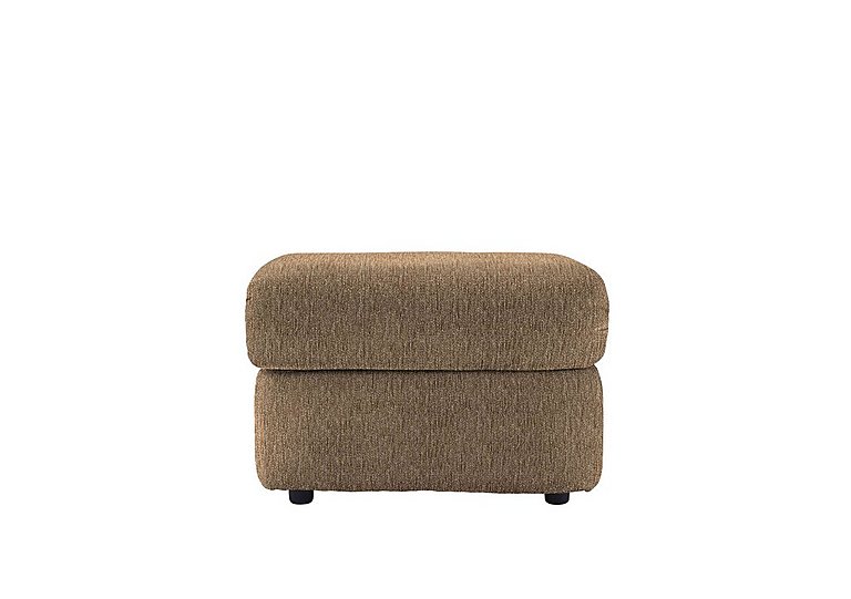 G Plan - Chloe Fabric Footstool - Boucle Cocoa