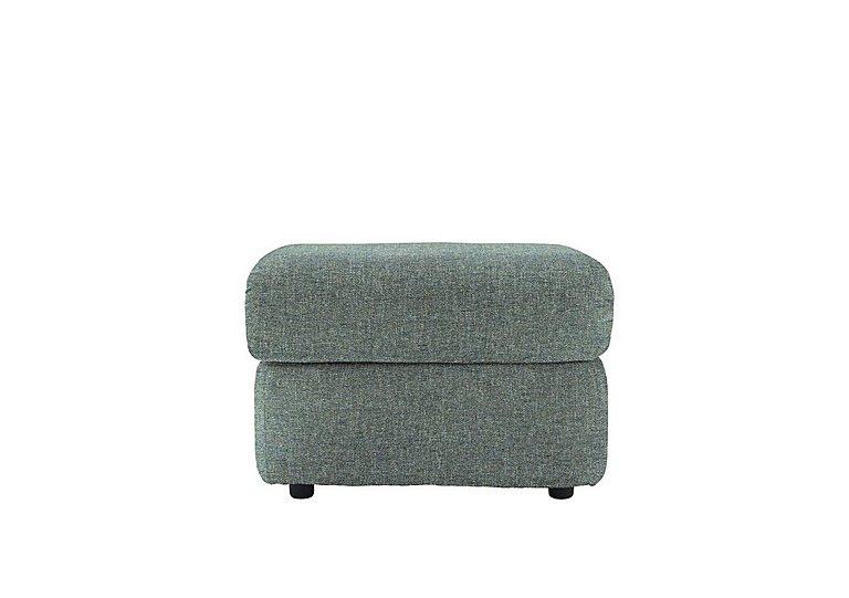 G Plan - Chloe Fabric Footstool - Dapple Kingfisher