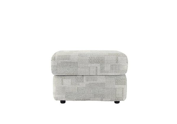 G Plan  Chloe Fabric Footstool  Lydia Blush | Bed Sava