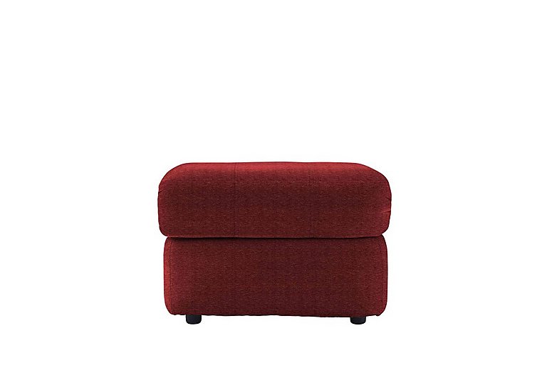 G Plan - Chloe Fabric Footstool - Destiny Ruby