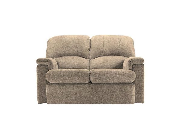 G Plan  Chloe Small Fabric 2 Seater Sofa  Dapple Sparrow | Bed Sava