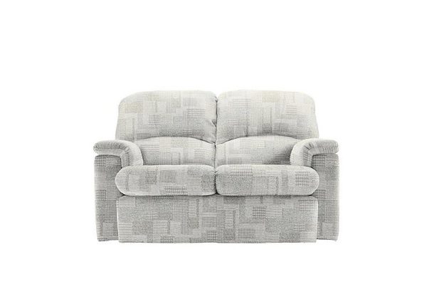G Plan  Chloe Small Fabric 2 Seater Sofa  Lydia Blush | Bed Sava