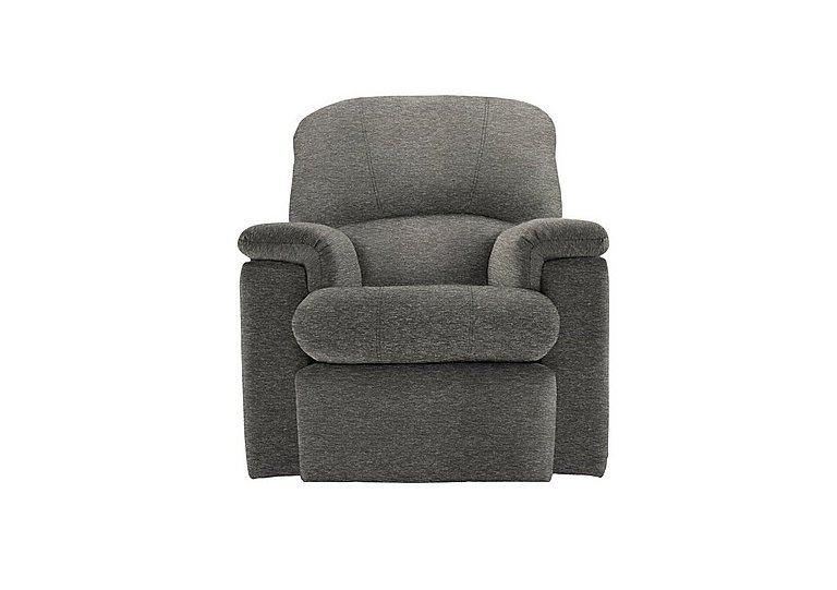 G Plan - Chloe Small Fabric Power Recliner Armchair - Mirage Slate
