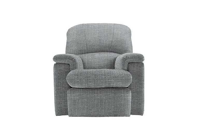 G Plan - Chloe Small Fabric Manual Recliner Armchair - Beach Duck Egg