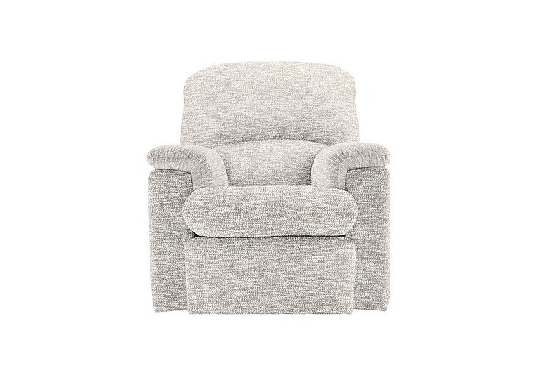 G Plan - Chloe Small Fabric Power Recliner Armchair - Rush Cream