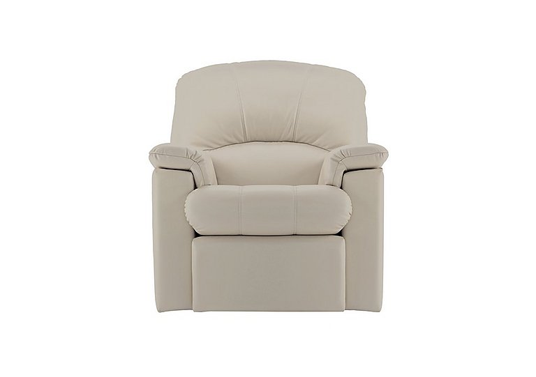 G Plan - Chloe Small Leather Power Recliner Armchair - Capri Putty
