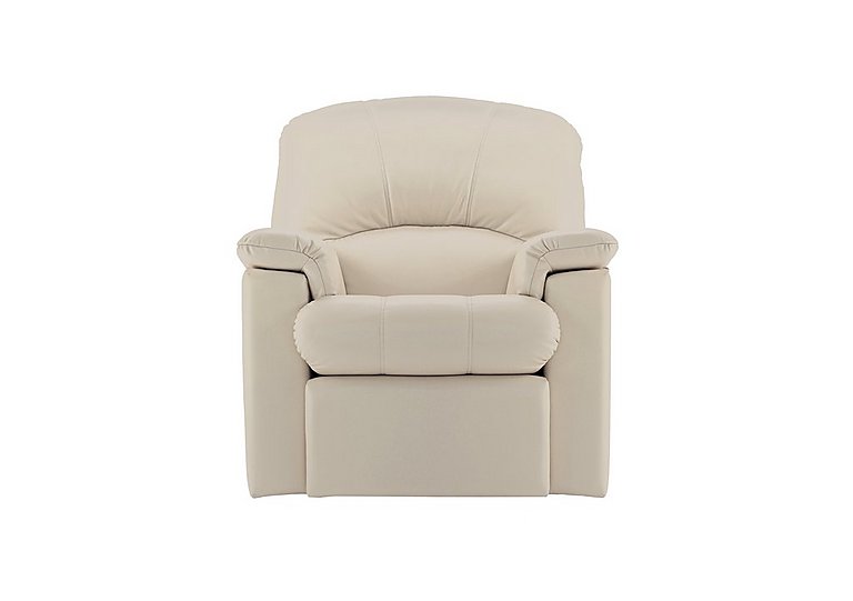 G Plan - Chloe Small Leather Power Recliner Armchair - Capri Stone