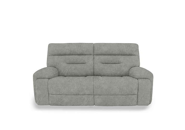 Cinemax 3 Seater Fabric Sofa - Marble Light Grey