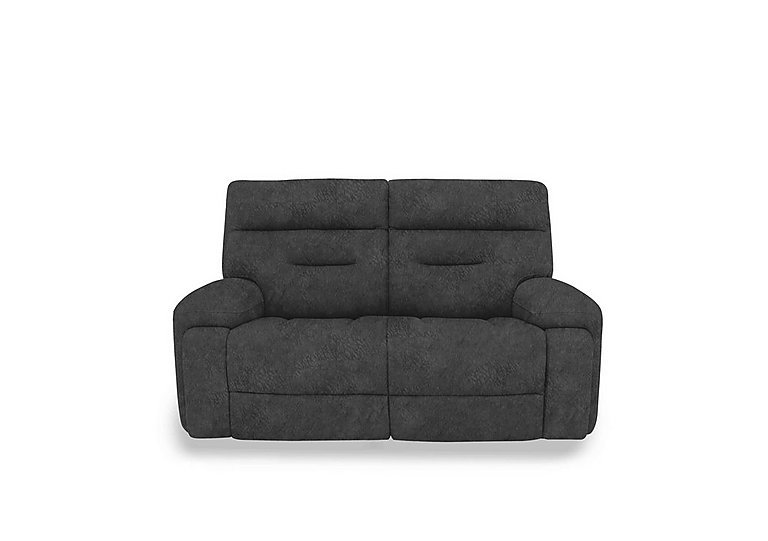 Cinemax 2 Seater Fabric Sofa - Marble Dark Grey