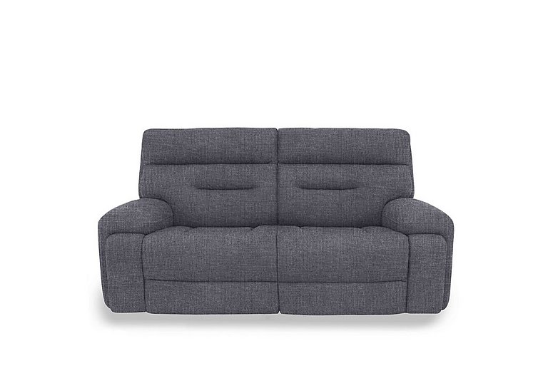 Cinemax 3 Seater Fabric Sofa - Halifax Gunmetal