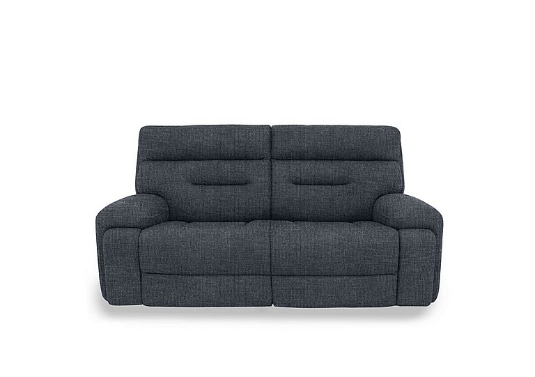 Cinemax 3 Seater Fabric Sofa with Power Recliner - Halifax Charcoal