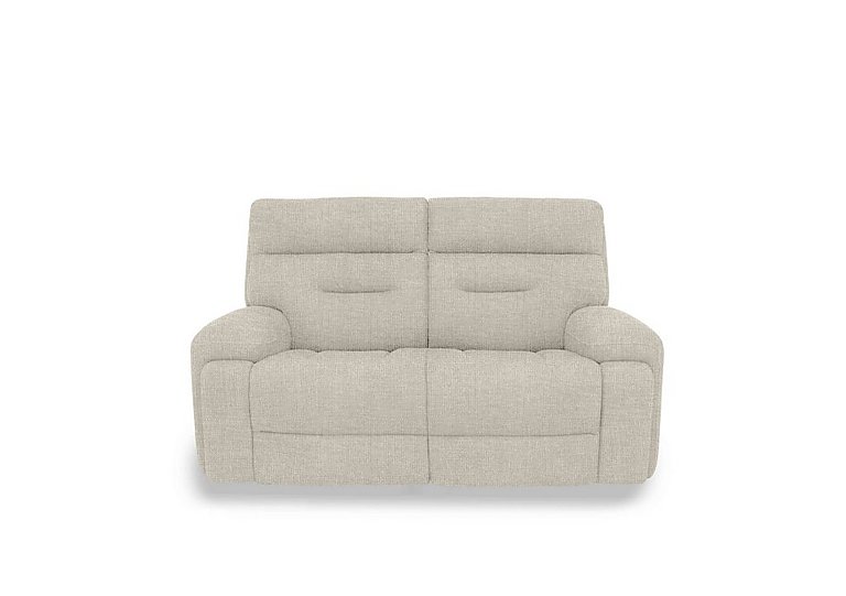 Cinemax 2 Seater Fabric Sofa - Weave Stone
