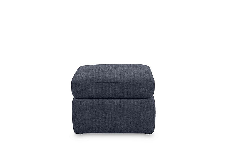 Cinemax Fabric Storage Footstool - Halifax Charcoal