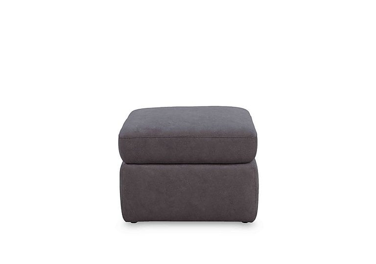 Cinemax Fabric Storage Footstool - Nappa Grey