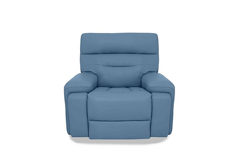 Cinemax Leather Chair - Blu