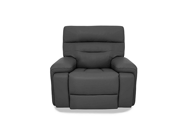 Cinemax Leather Chair - Grey