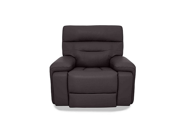 Cinemax Leather Chair with Power Recliner - Piompo