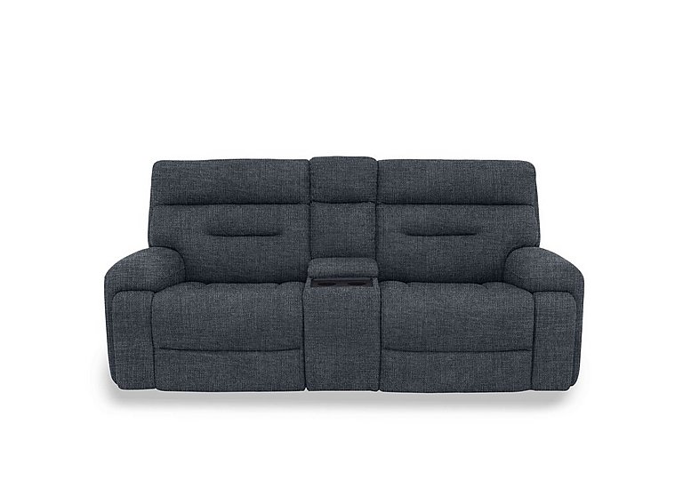 Cinemax Media 3 Seater Fabric Power Recliner Sofa with Power Headrests - Halifax Charcoal