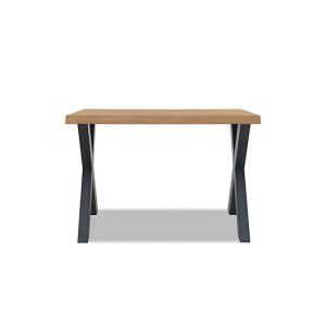 Bodahl  Compact Terra Raw Edge Bar Table with X Shaped Legs  140 cm  Bianca | Bed Sava