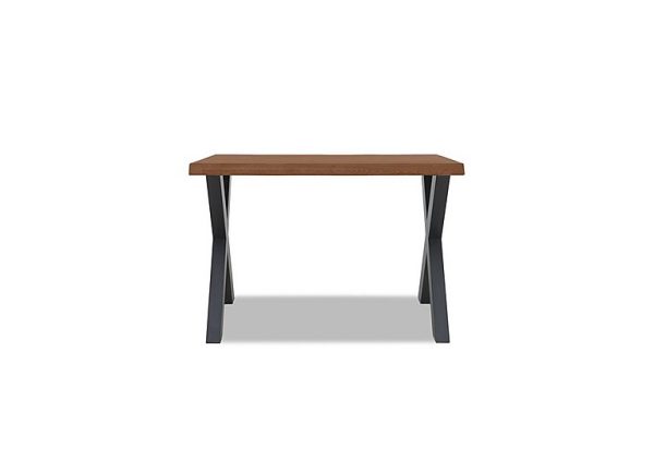Bodahl  Compact Terra Raw Edge Bar Table with X Shaped Legs  140 cm  Old Bassano | Bed Sava