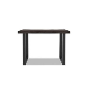 Bodahl  Compact Terra Raw Edge Bar Table with U Shaped Legs  140 cm  Smoked | Bed Sava