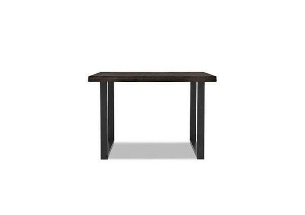 Bodahl  Compact Terra Raw Edge Bar Table with U Shaped Legs  140 cm  Smoked | Bed Sava
