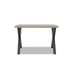 Bodahl  Compact Terra Raw Edge Bar Table with X Shaped Legs  160 cm  White Wash | Bed Sava