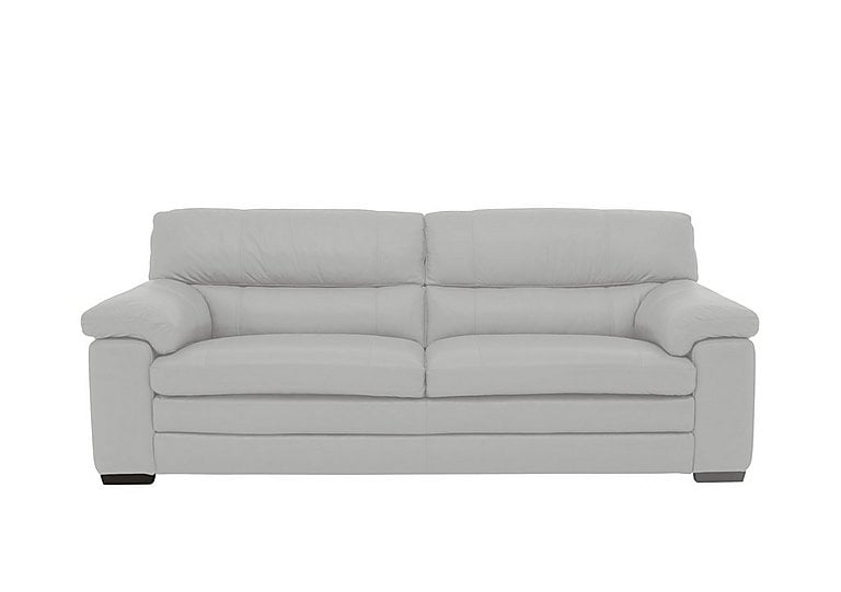 Cozee 3 Seater Pure Premium NC Leather Sofa - Grey