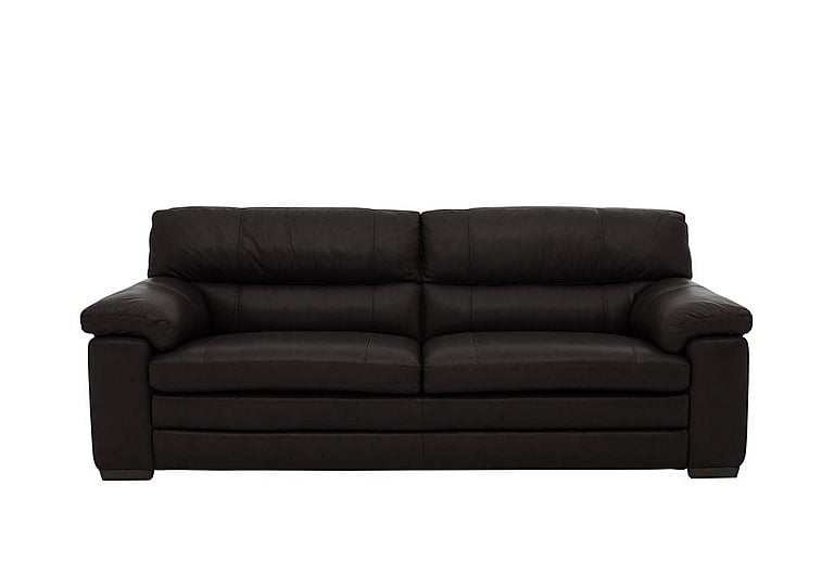 Cozee 3 Seater Pure Premium TO Leather Sofa - Mahogany