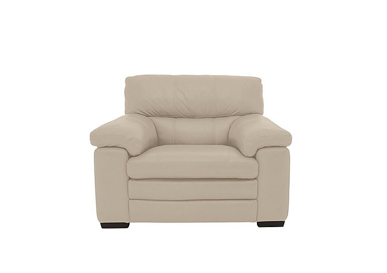 Cozee BV Leather Armchair - Dapple Grey