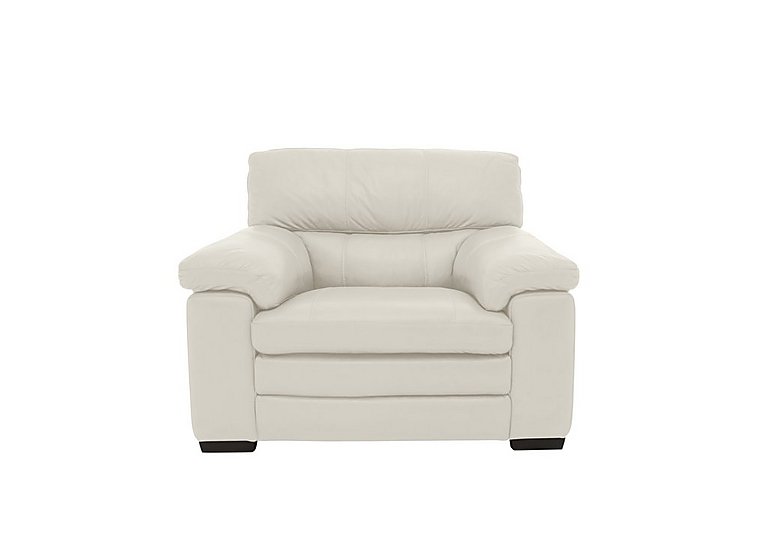 Cozee BV Leather Armchair - Frost