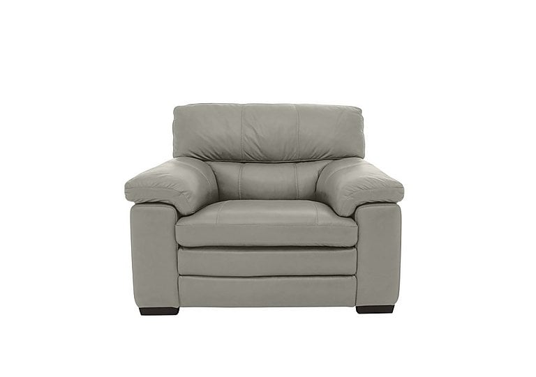Cozee NC Leather Armchair  Feather | Bed Sava