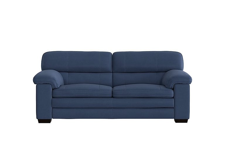 Cozee Fabric 25 Seater Sofa  Blue | Bed Sava