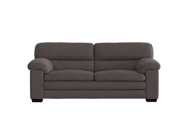 Cozee Fabric 25 Seater Sofa  Dark Grey | Bed Sava