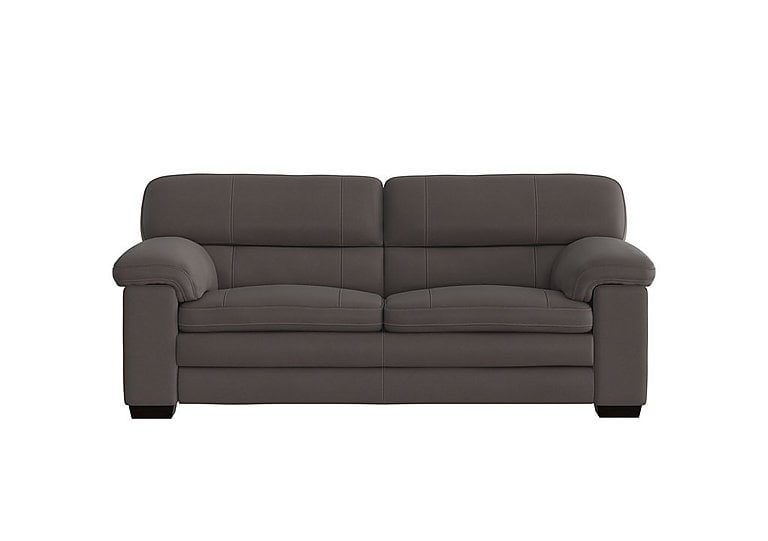 Cozee Fabric 25 Seater Sofa  Dark Grey | Bed Sava